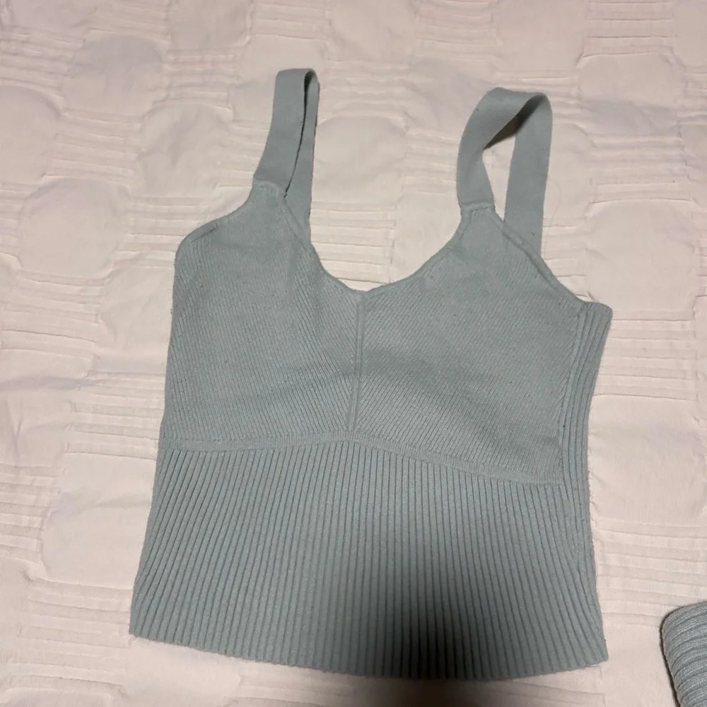 Abercrombie Matching sweater tank set